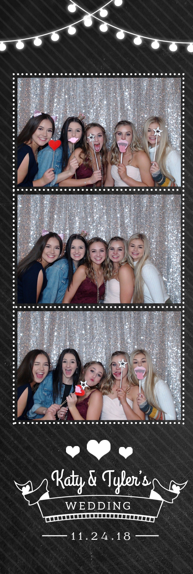Katy and Tyler's wedding  | View more photos from the event at gallery.photoboothbillings.com/u/PhotoBoothBillings/Katy-and-Tylers-wedding